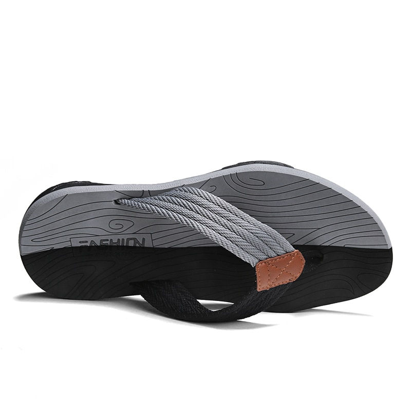 Thumbnail: Jumpmore Shoes Men Flip Flops Fashion Mens Sandals Outdoor Soft Summer Slippers