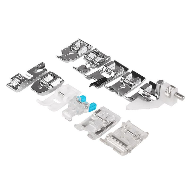 Hình thu nhỏ: 11pcs Multifunction Presser Foot Spare Sewing Machine Parts Accessories for Sin