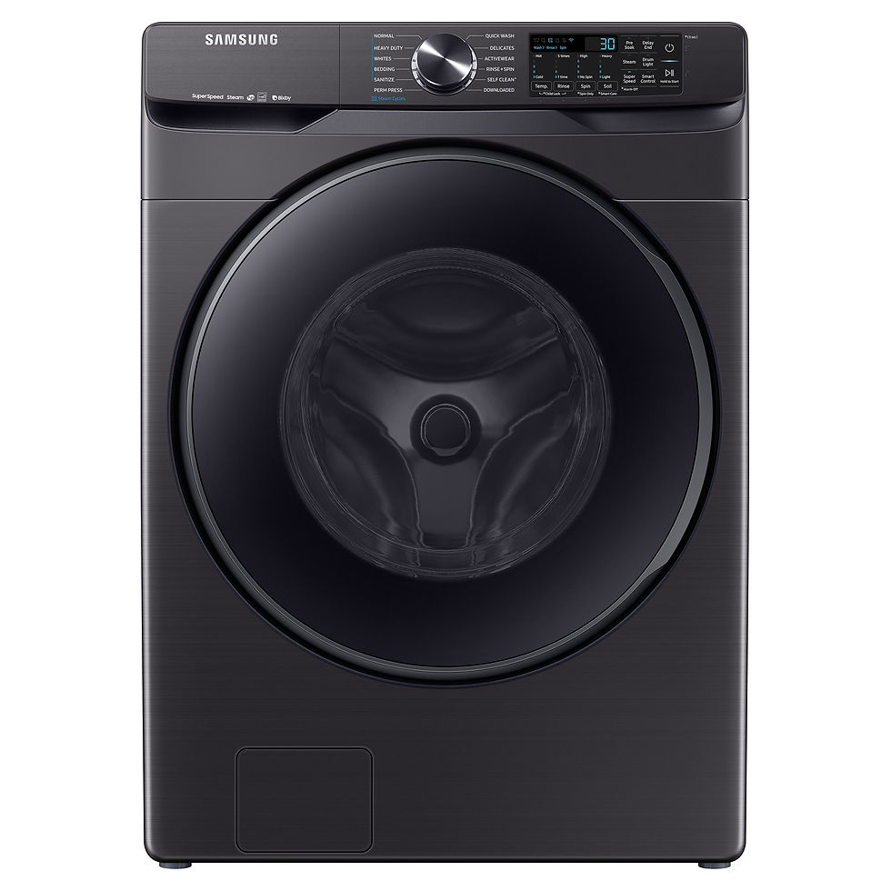 Thumbnail: Samsung 5.0 cu. ft. Smart Washer and 7.5 cu. ft. t ELECTRIC Dryer with Steam