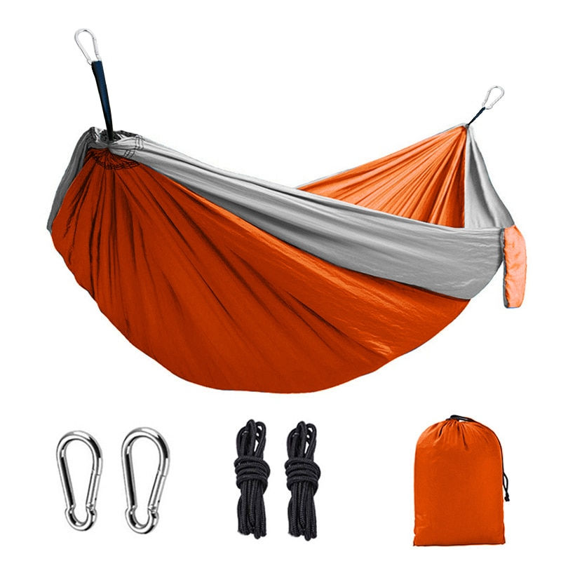 Camping Hammock 2 Person 300*200cm Portable Lightweight for Outdoor Indoor Back