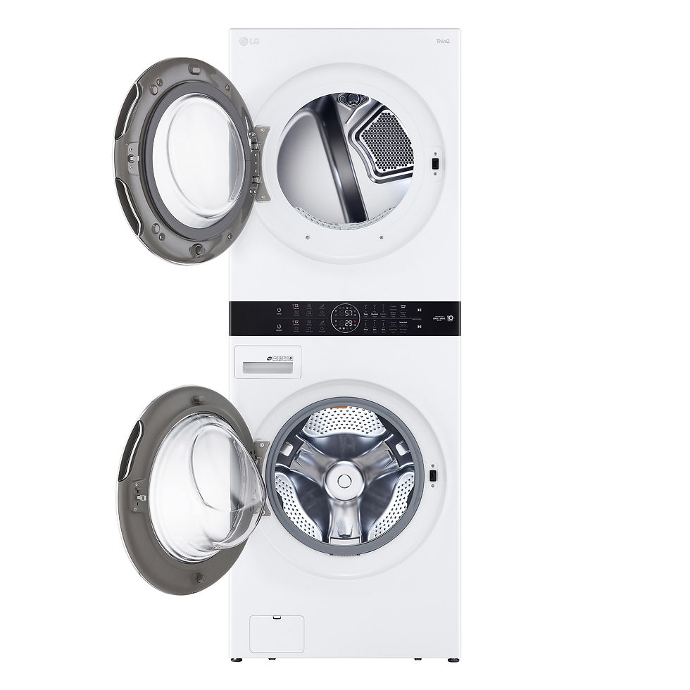 Thumbnail: LG WashTower Single Unit ELECTRIC with Center Control 4.5 cu. ft. Front Load