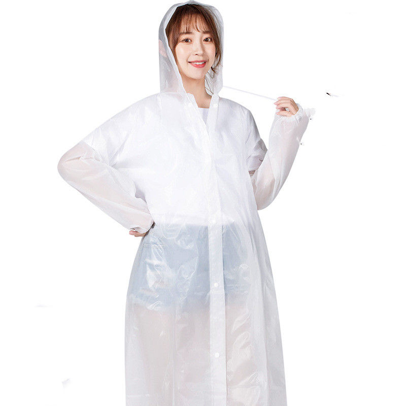 縮圖：Secondary Raincoat Thickening And Outdoor Transparency
