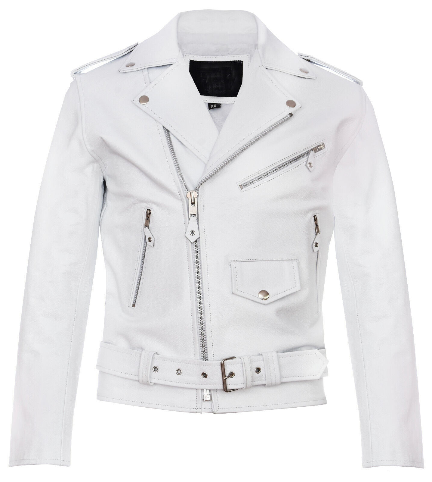 2023 Men's Turn-lapel Pu Jacket Coat Outside Spring and Autumn Street Trendy Me