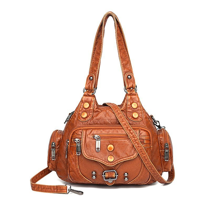 Thumbnail: New Fashion High Quality Woman Messenger Bag Luxury Soft Leather Handbags Women