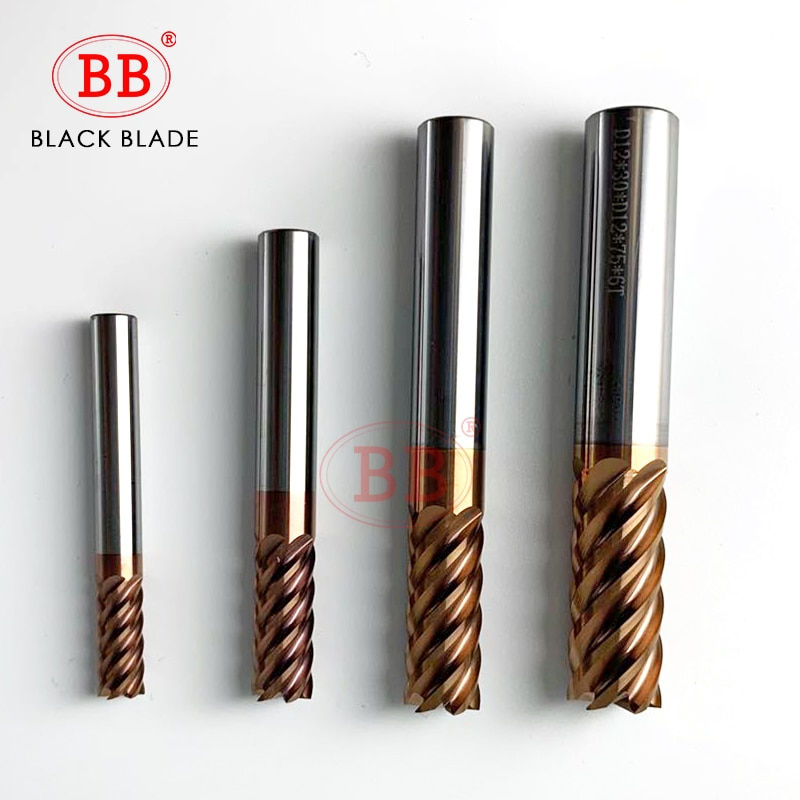Pikkukuva: BB 6 Flutes Carbide End Mill Metal Steel 6 Teeth Tungsten Milling Cutter CNC
