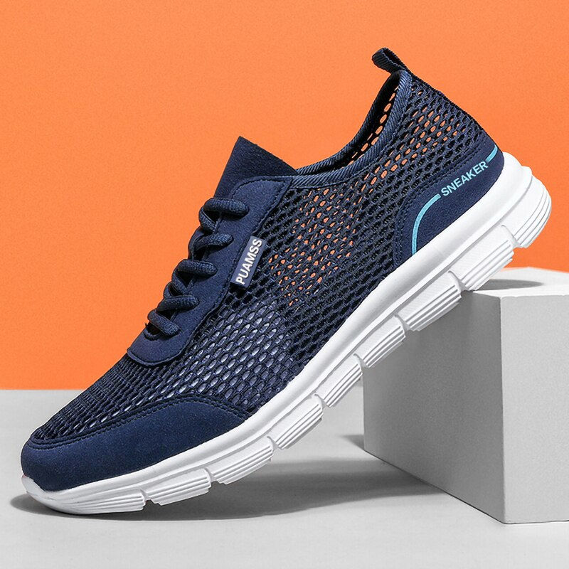 Hình thu nhỏ: Men Sneakers Summer Mesh Running Shoes Lightweight and Breathable Sneakers For