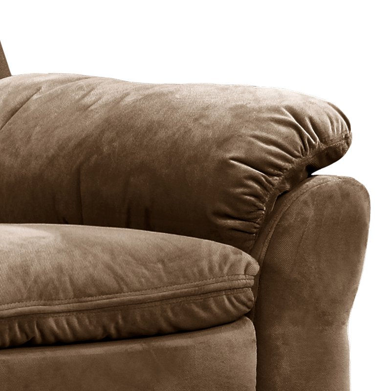 Thumbnail: Contemporary Style Upholstered Living Room  Recliner Chair with Lumbar Massage,