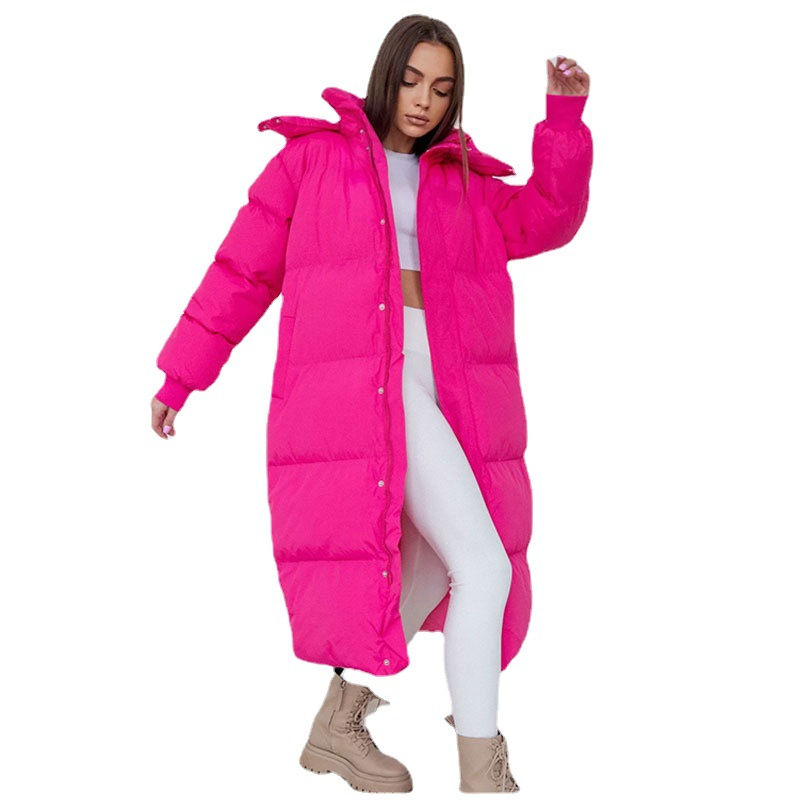 Thumbnail: Down Jacket Korean Style Super Long Women's Clothing