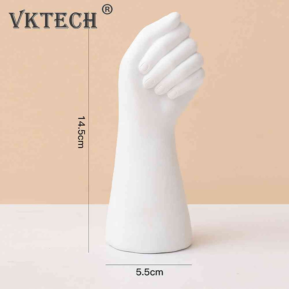 Thumbnail: Nordic Creative Vase Home Decor Gesture Flowers Vase Flower Arrangement Dried F