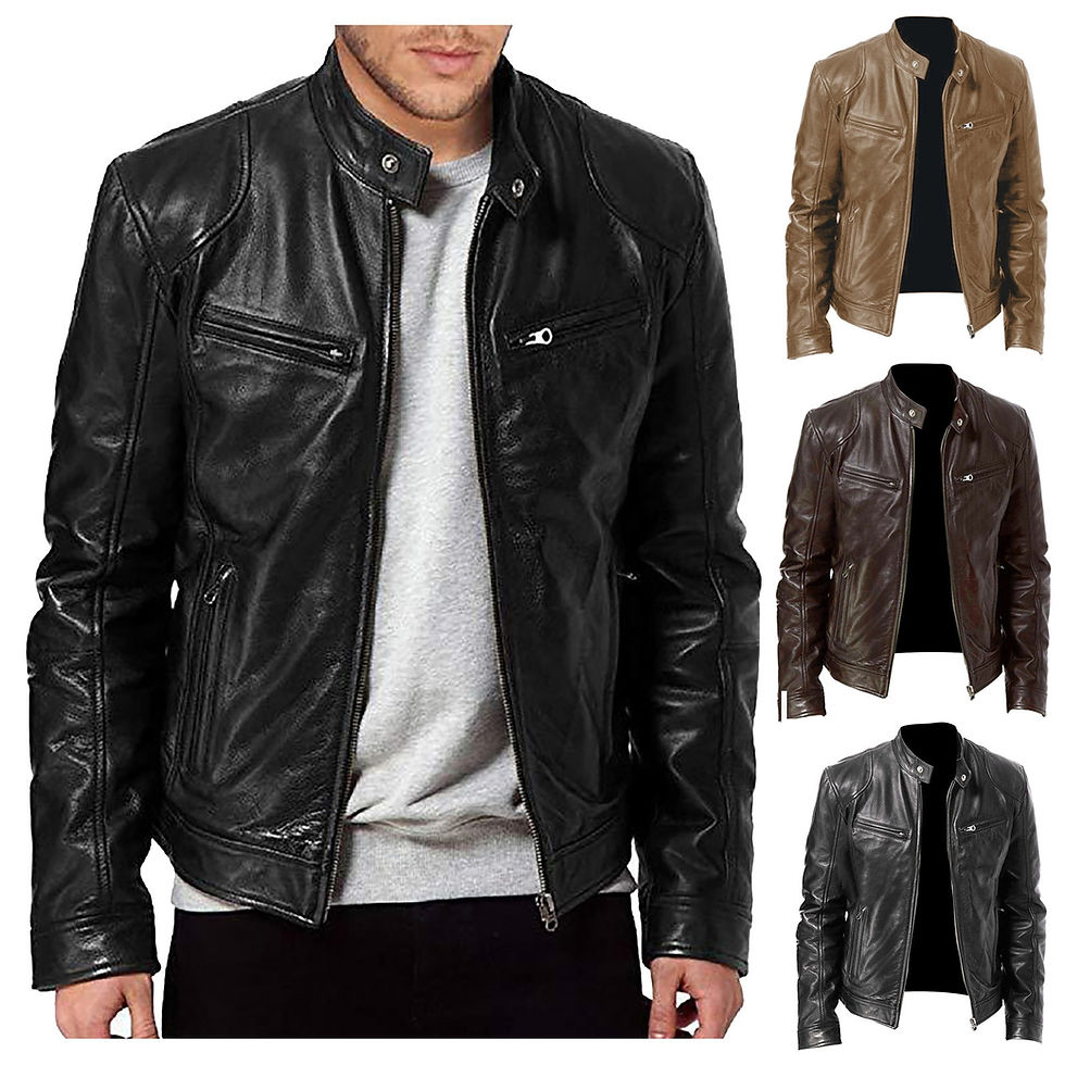 Thumbnail: Men Jacket Casual Winter Warm Top coat Thickening Coat Outwear Top Blouse Motor