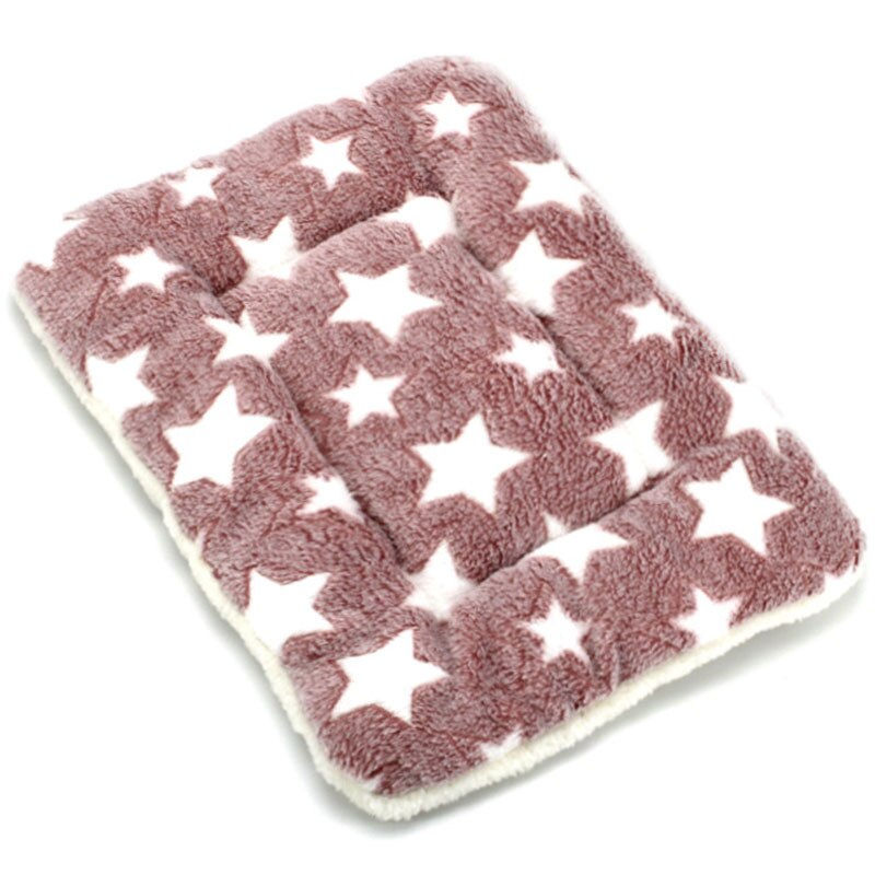 الصورة المصغرة: Soft Cat Bed Mats Short Plush Pet Sleeping Bed Mats for Cats Small Dogs Cute