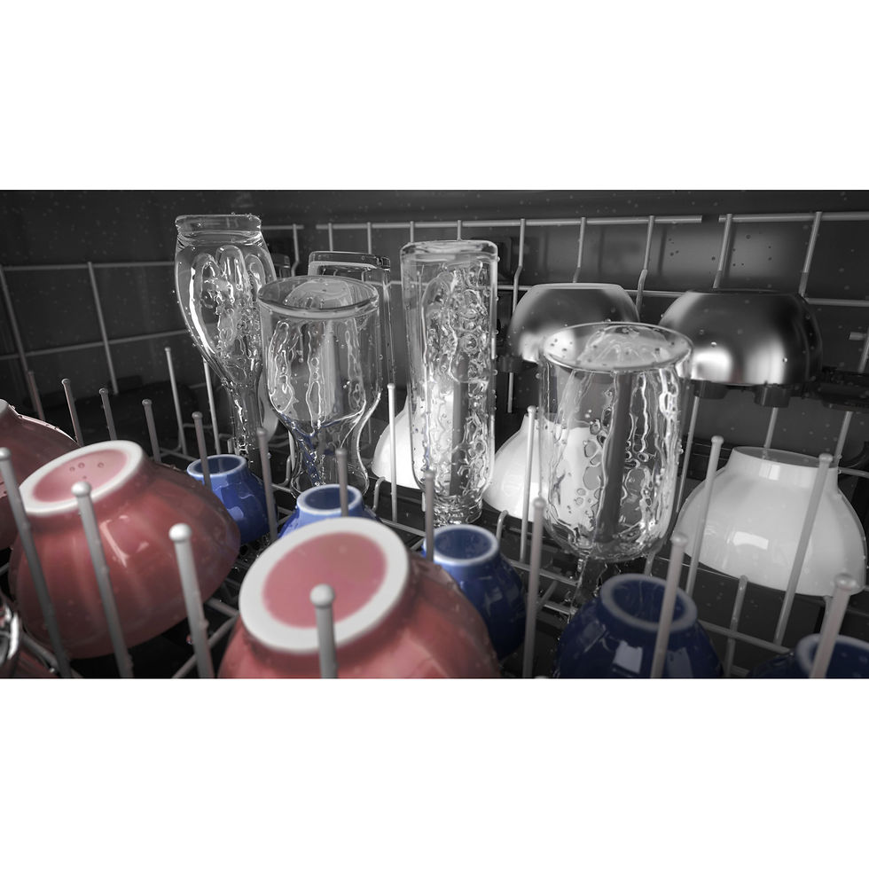 Thumbnail: GE Top Control with Plastic Interior Dishwasher with Sanitize Cycle and Dry Boo