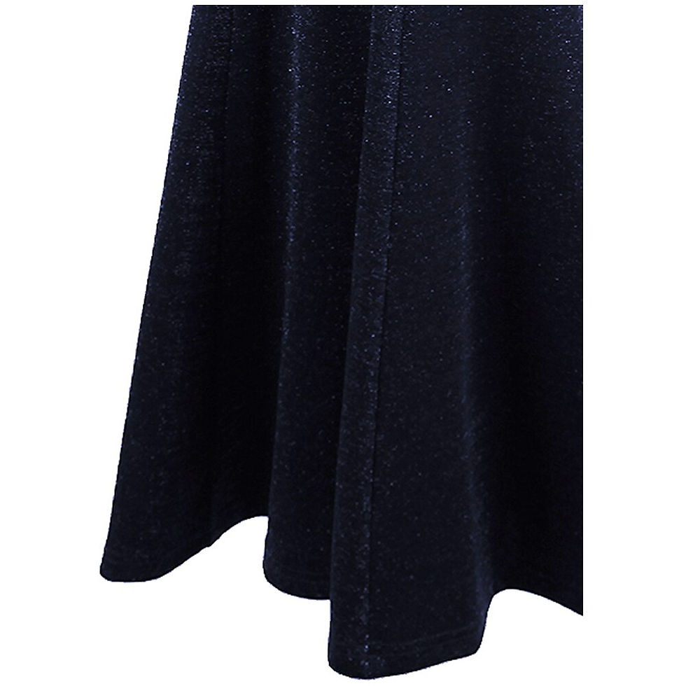 Thumbnail: Angel-fashions Evening Dress V Neck Cap Sleeves Pleated Shiny Long Mermaid