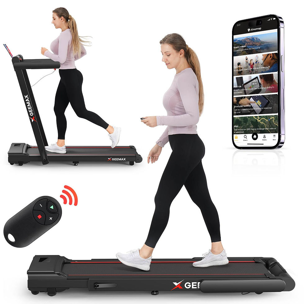 תמונה ממוזערת: Geemax C2 MultifunctionalFolding Treadmill Fitness Indoor Exercise Equipment Gy