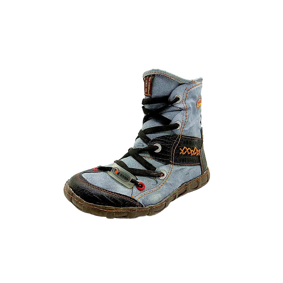 Thumbnail: TMA EYES Women's Camo PU Leather Fashion Short Duck Boots