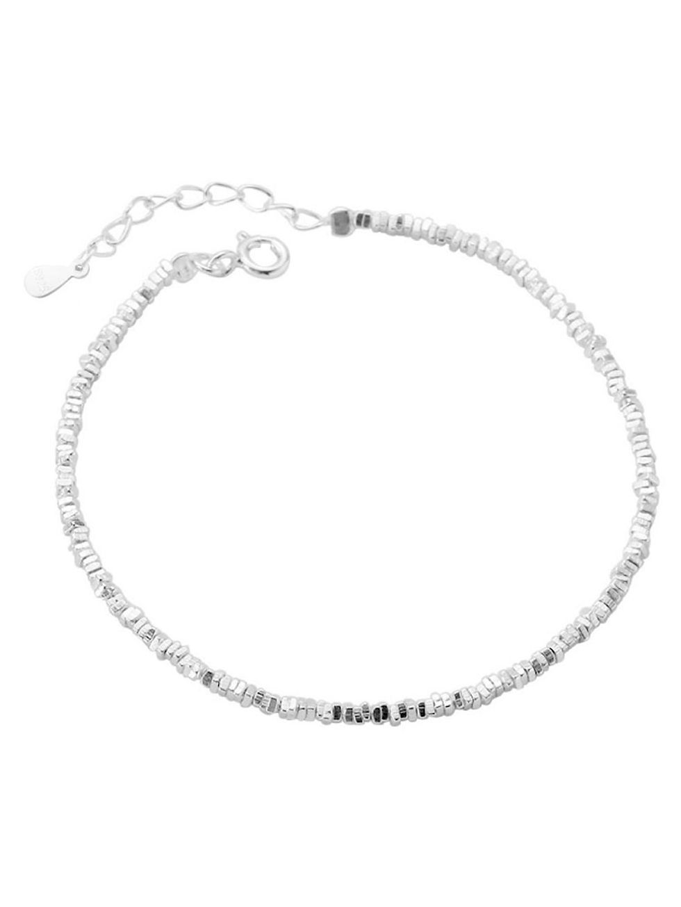 Thumbnail: 1pc Exquisite Cubic Zirconia Decor Sterling Silver Hoop Earring For Men Women F