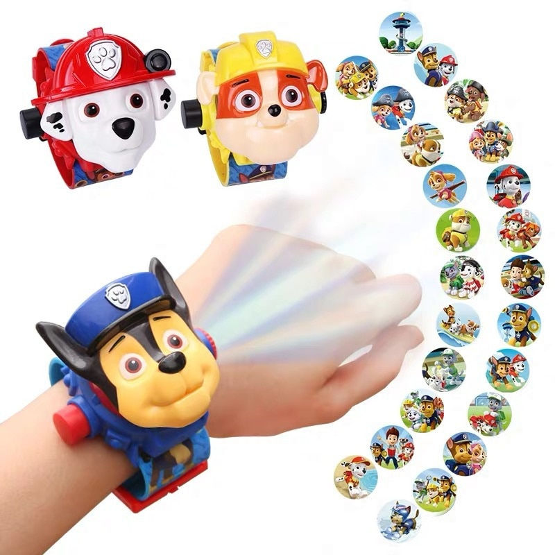 Thumbnail: Anime Paw Patrol Digital Watch Projection 24 Style Anime Action Figures Dog Pup