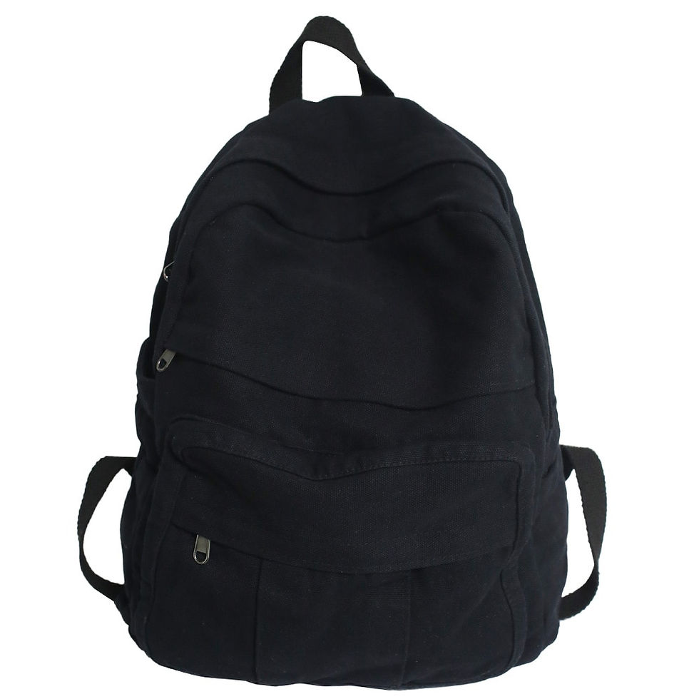 الصورة المصغرة: Girl Fabric School Bag New Fashion College Student Vintage Women Backpack Canva