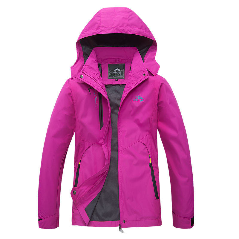 Thumbnail: Men's And Women's Outdoor Thin Waterproof Jacket
