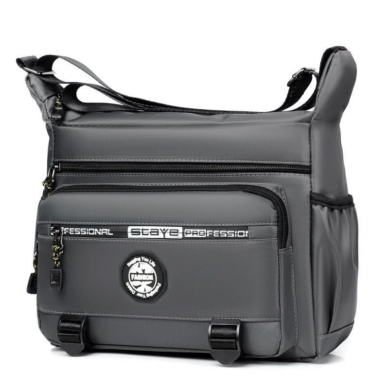 Indexkép: Large Capacity Men's Casual Fashion Single Shoulder Crossbody Luxury Messenger