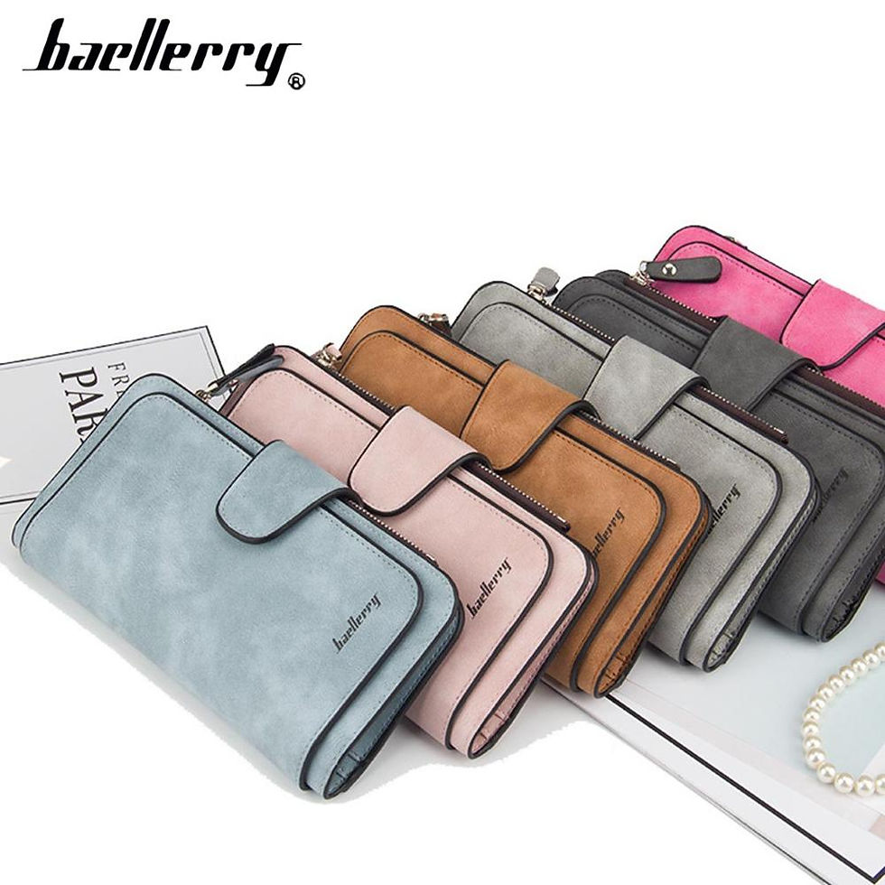 Thumbnail: 2023 Women Wallets Fashion Long PU Leather Top Quality Card Holder Classic Fema