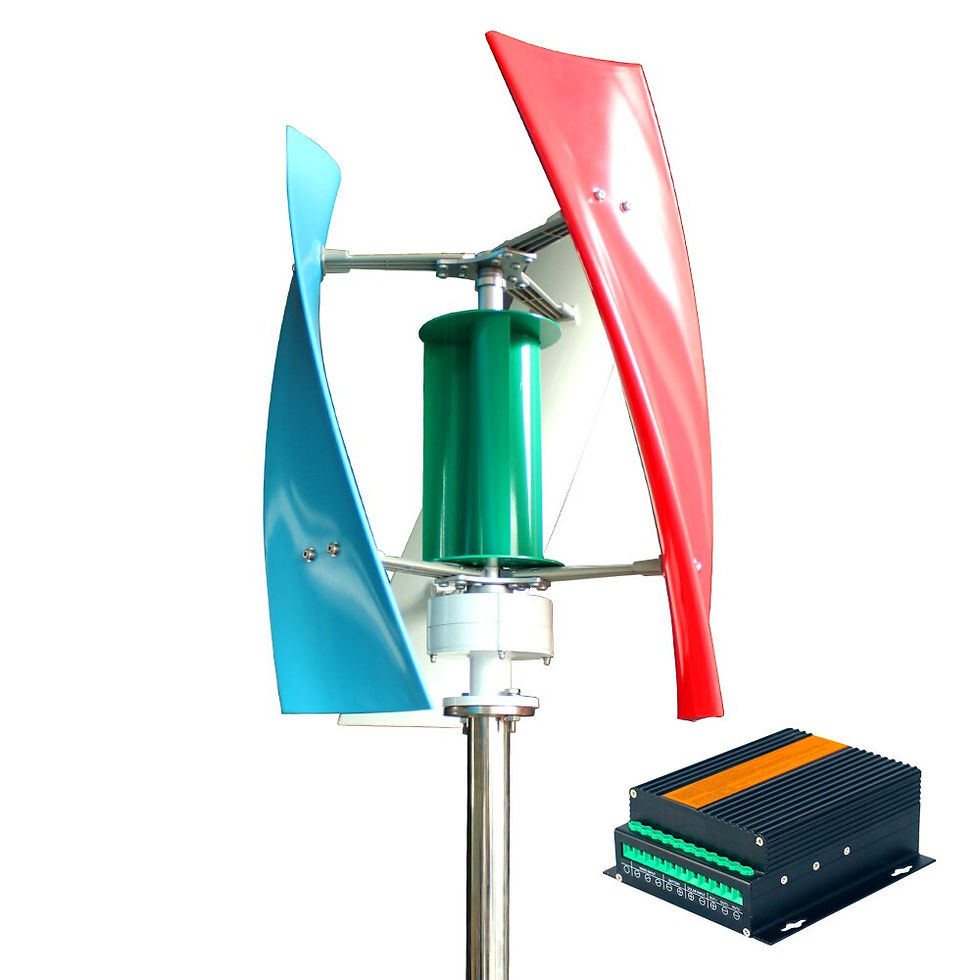 Thumbnail: Poland USA Fast Shipping Wind Turbine 1200W 1500W Vertical Generator