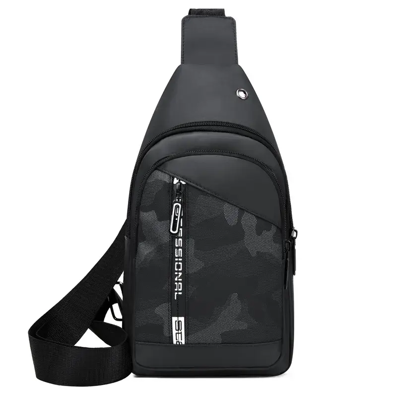 Miniatyrbild: Fashion Men Casual Multifunction Shoulder Bag Travel Crossbody Bag on Shoulder