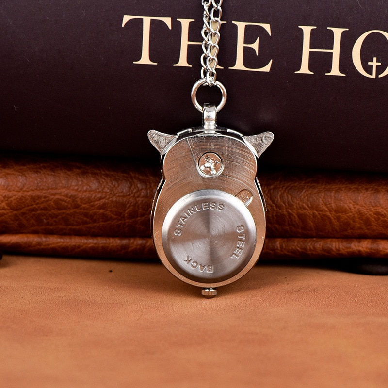 Imej kecil: Light Pocket Pendant Pocket Small Quartz Watch Watch Fashion Personality Men's
