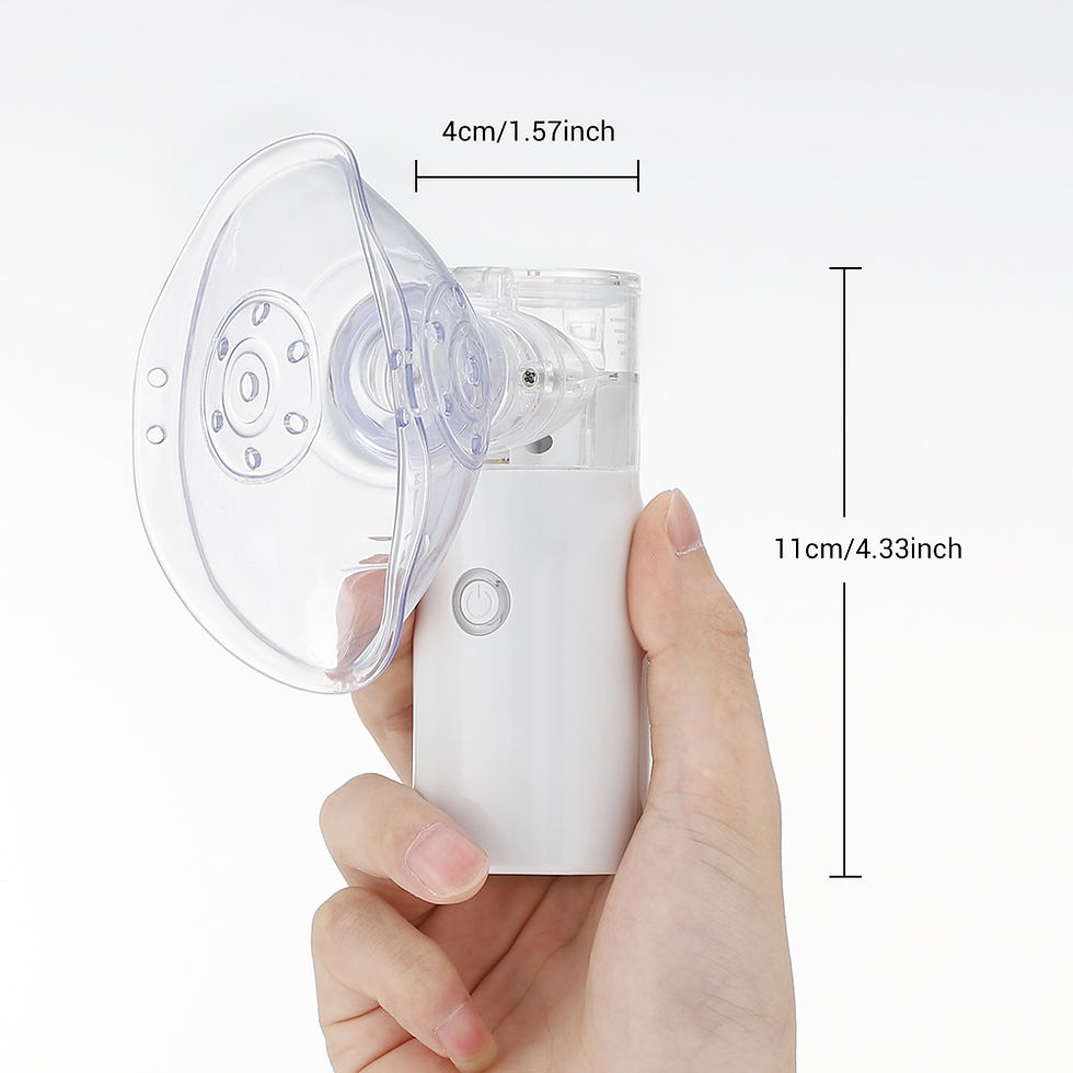 Miniatura: Health Device Nose Throat Massager Steaming Home USB Rechargeable Adult