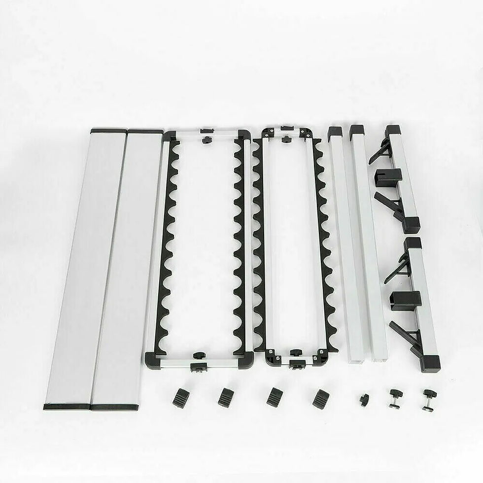Miniatura: 24 Rod Fishing Pole Holder Aluminum Alloy Stand Rack Storage Portable Tool NEW