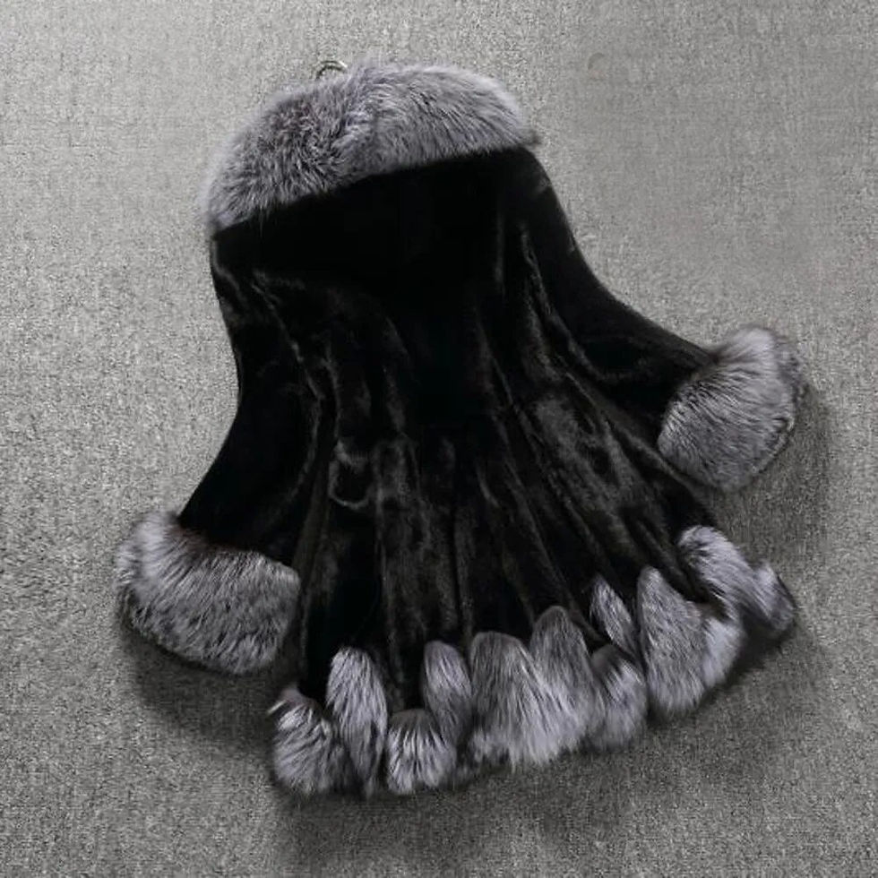 Miniature : Plus Size Women 2023 Faux Fur Coat Jacket Womens Winter Long Sleeve Outwear Flu