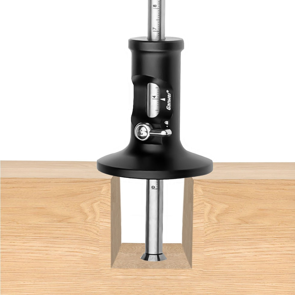 Miniatura: Woodworking Scriber with Blade 4.72inch High-Precision Mortise Marking Gauge fo