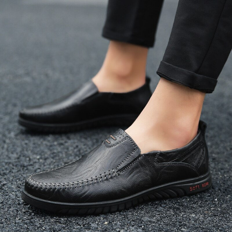 Miniatura: 2023 Men Casual Shoes Luxury Brand Casual Slip on Formal Loafers Men Moccasins
