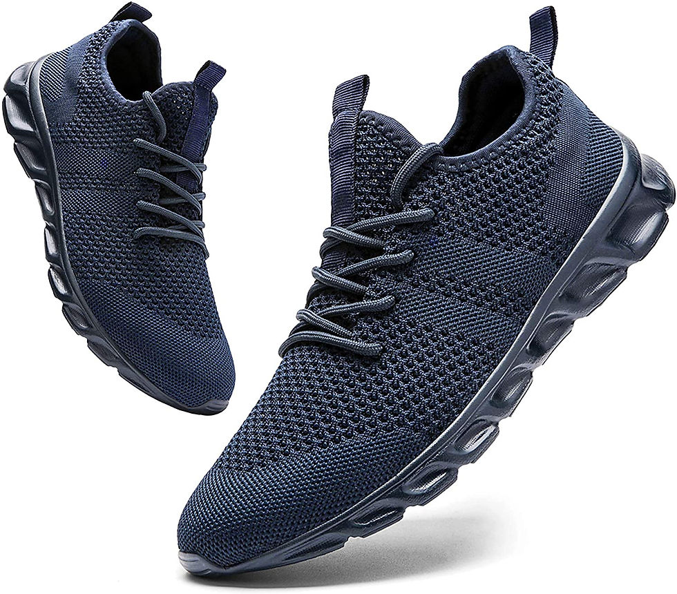 Thumbnail: 2022 Trend men's casual shoes light sneaker white large size outdoor breathable