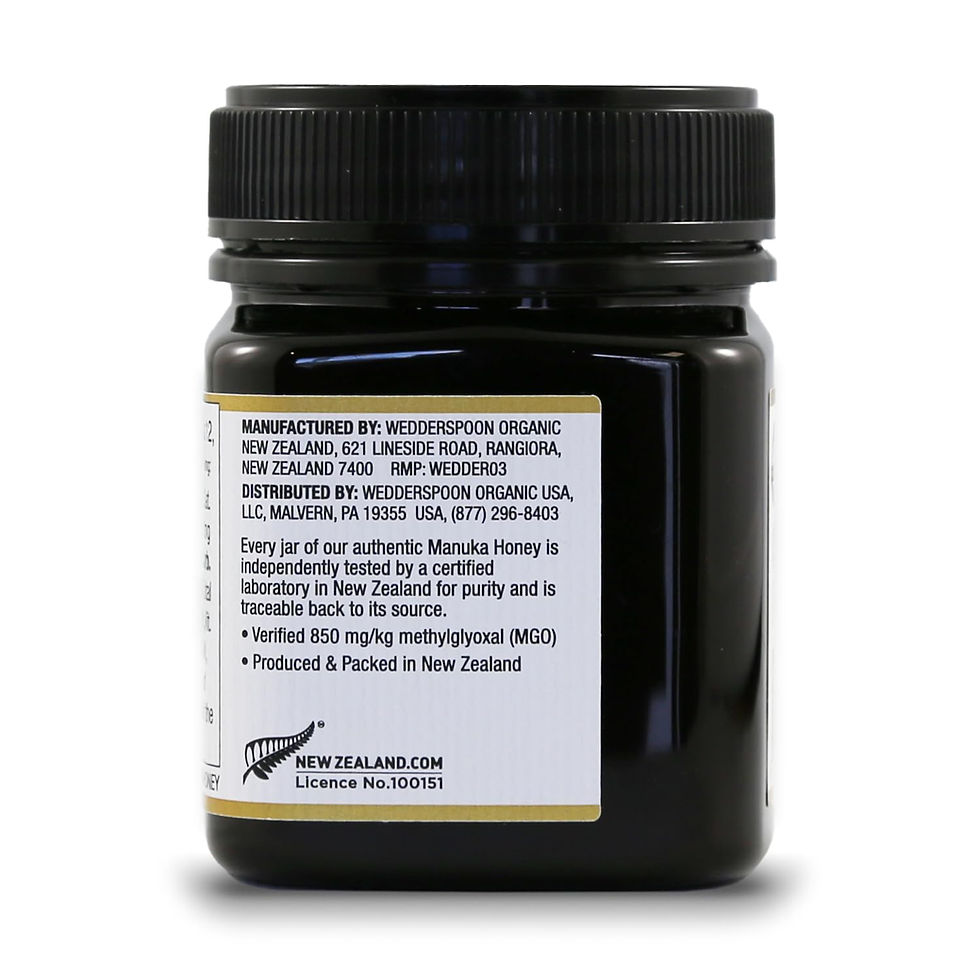 Thumbnail: Wedderspoon Raw Premium Manuka Honey, MGO 850, 8.8 Oz