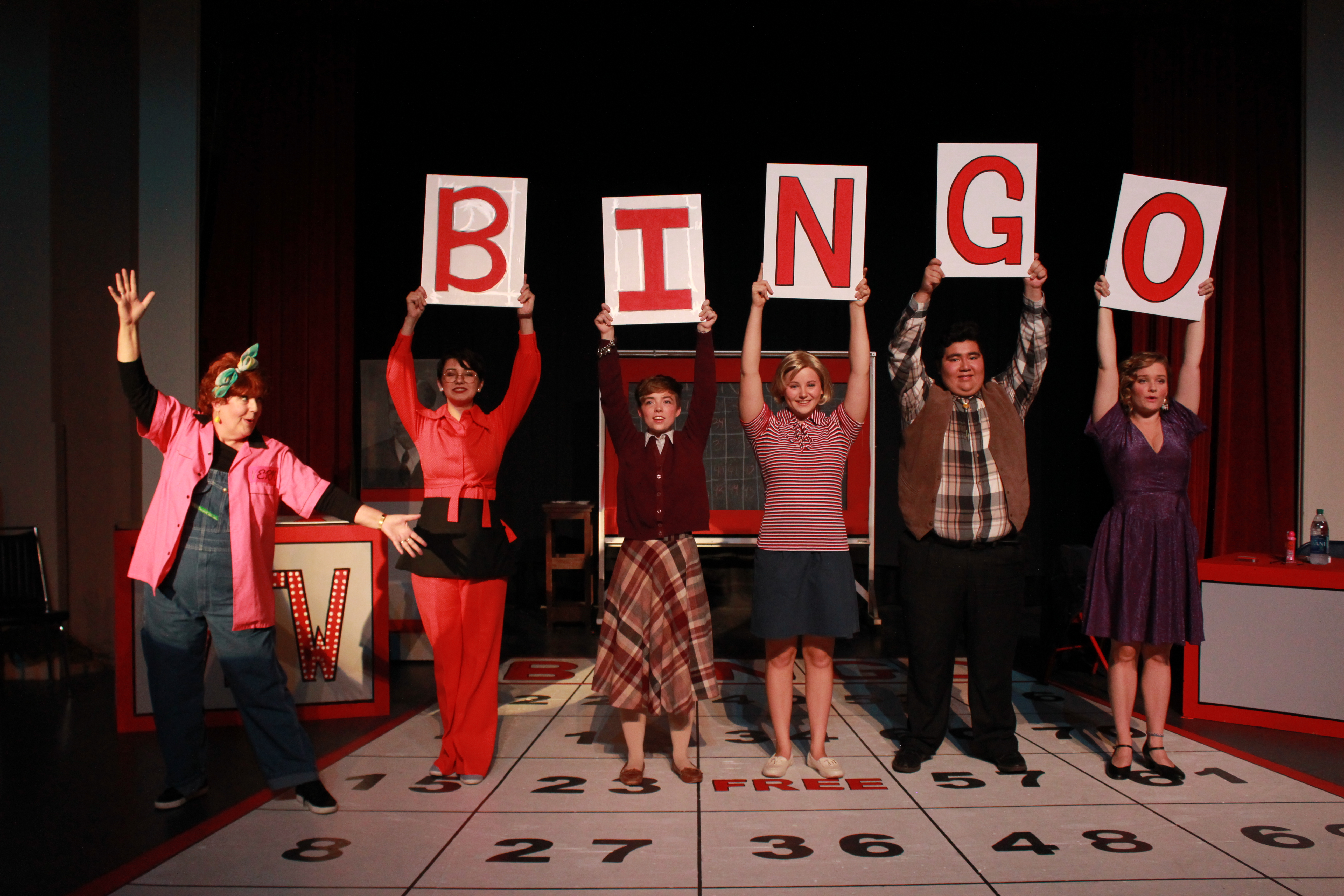 Hand Made Bingo Letter Cards