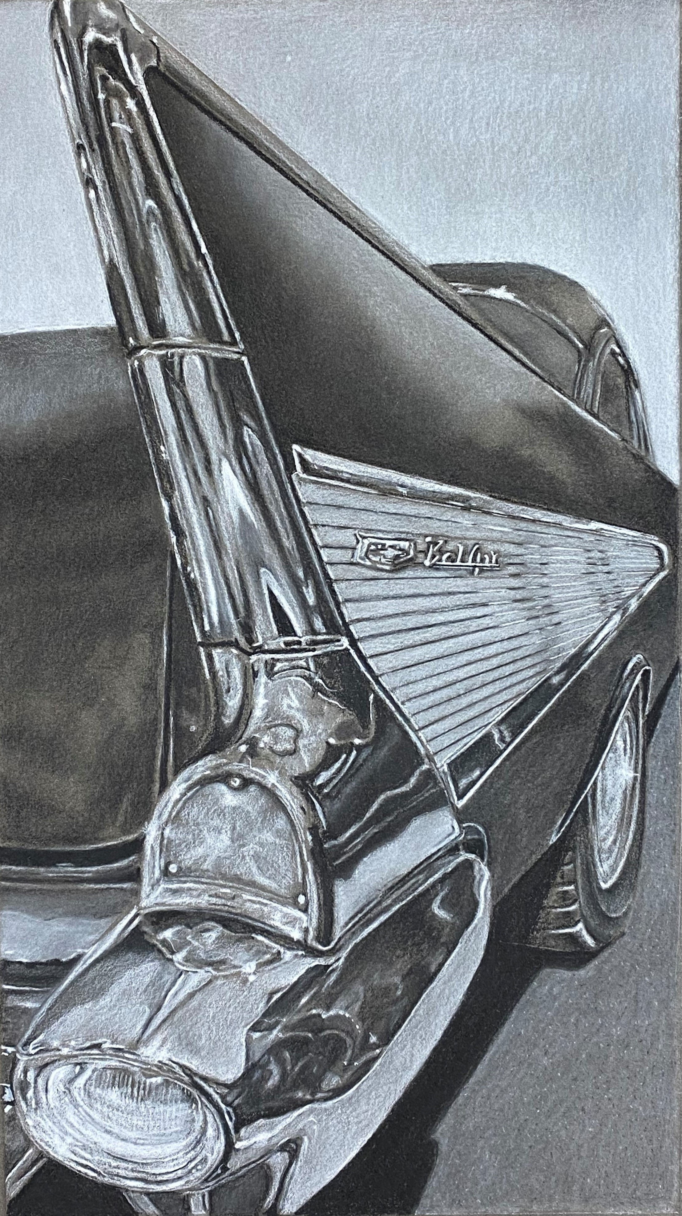 '57 Chevy BelAire Chrome Reflections