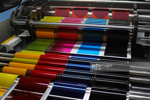 Ink rollers on an offset printing press.png