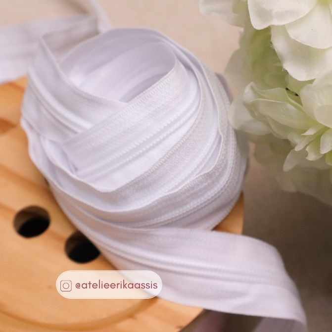 Zíper Branco Nº 5 - 2m