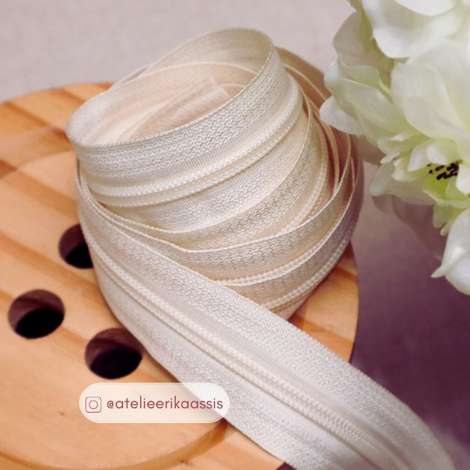 Zíper Marfim Nº 5 - 2m