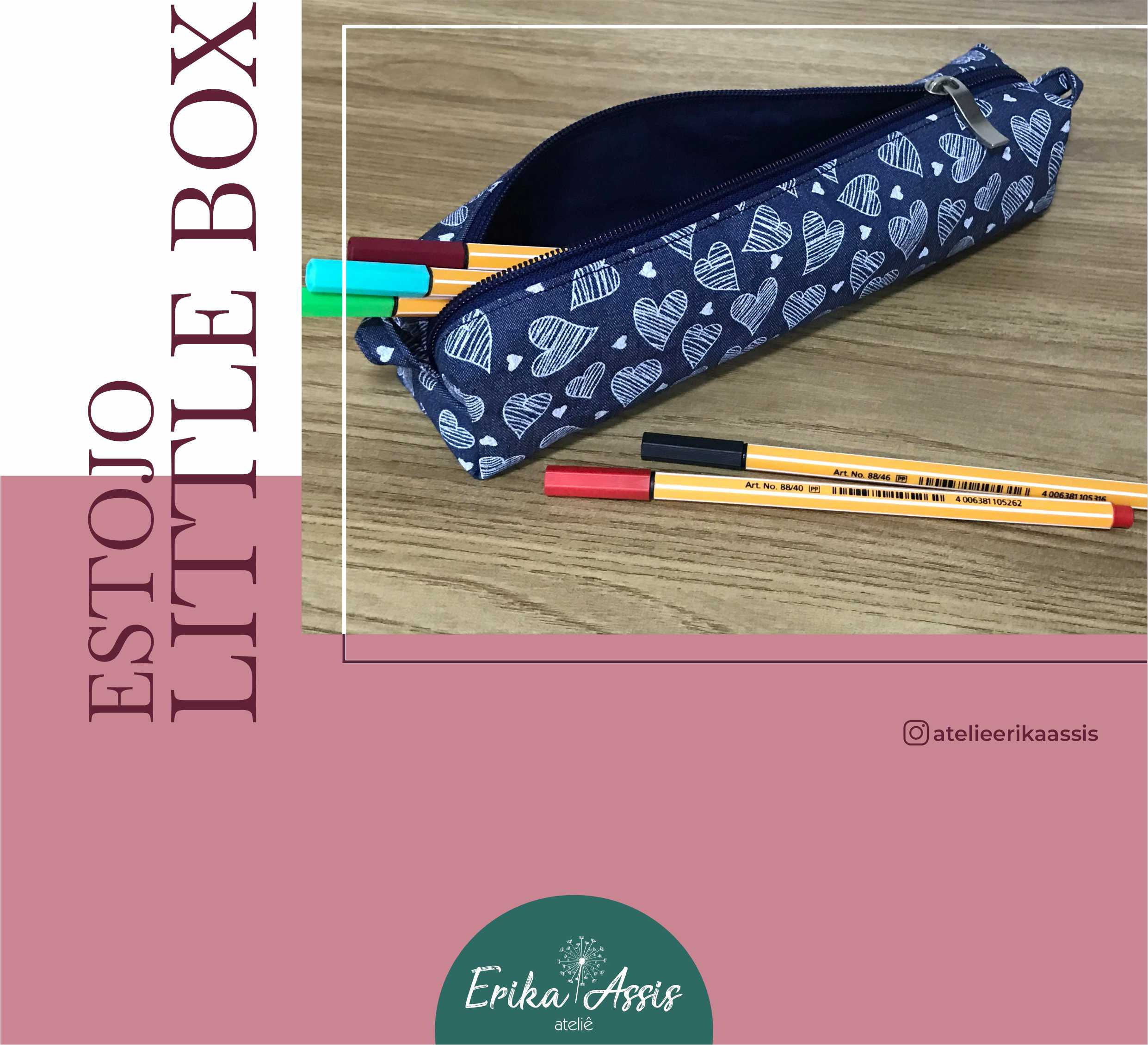 Projeto digital Estojo Little Box