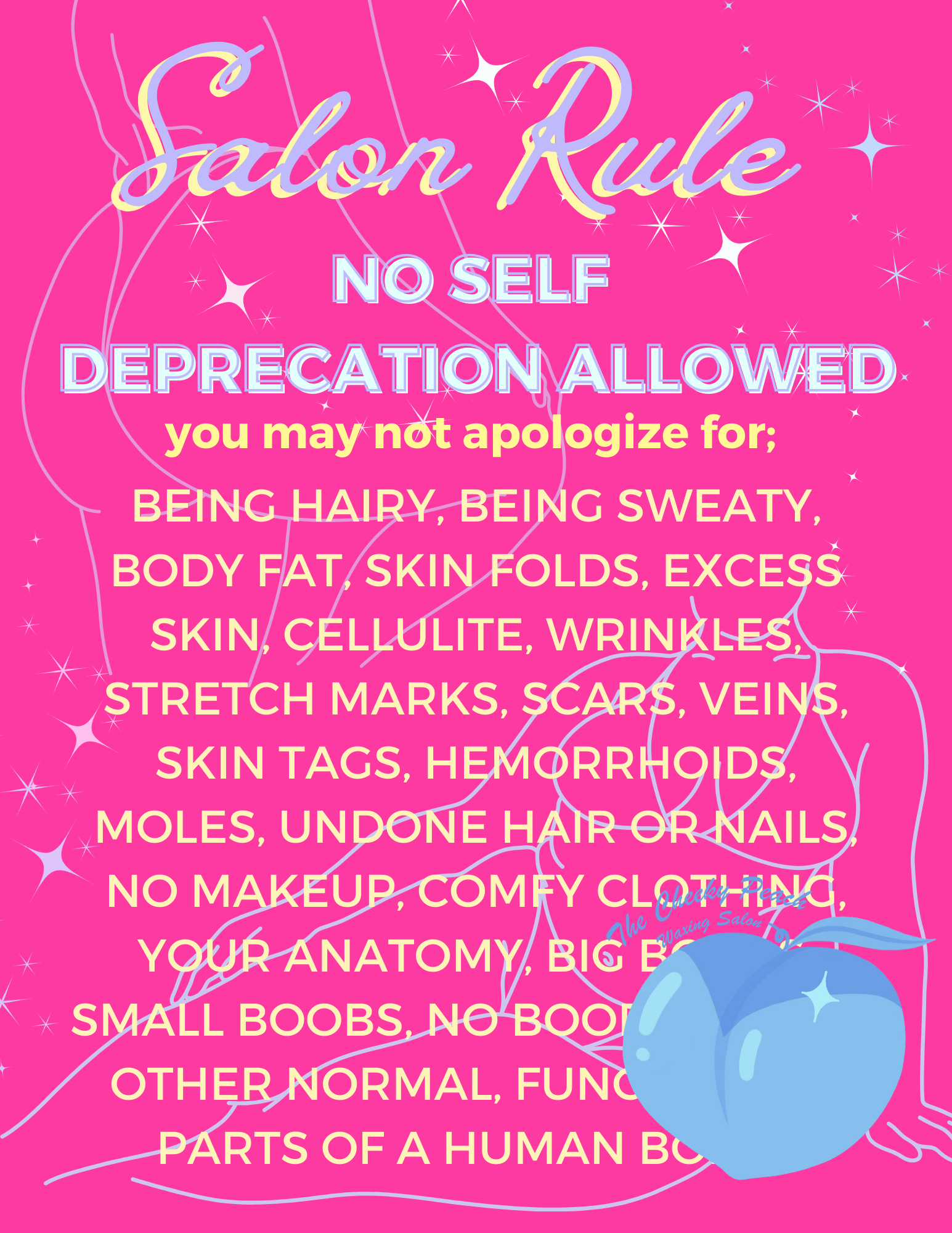 Salon Rules - Candy Shop