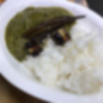 ★ ほうれん草と白インゲン豆のカレー