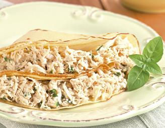 Crepe de Frango, receita nutritiva, saudável e deliciosa!