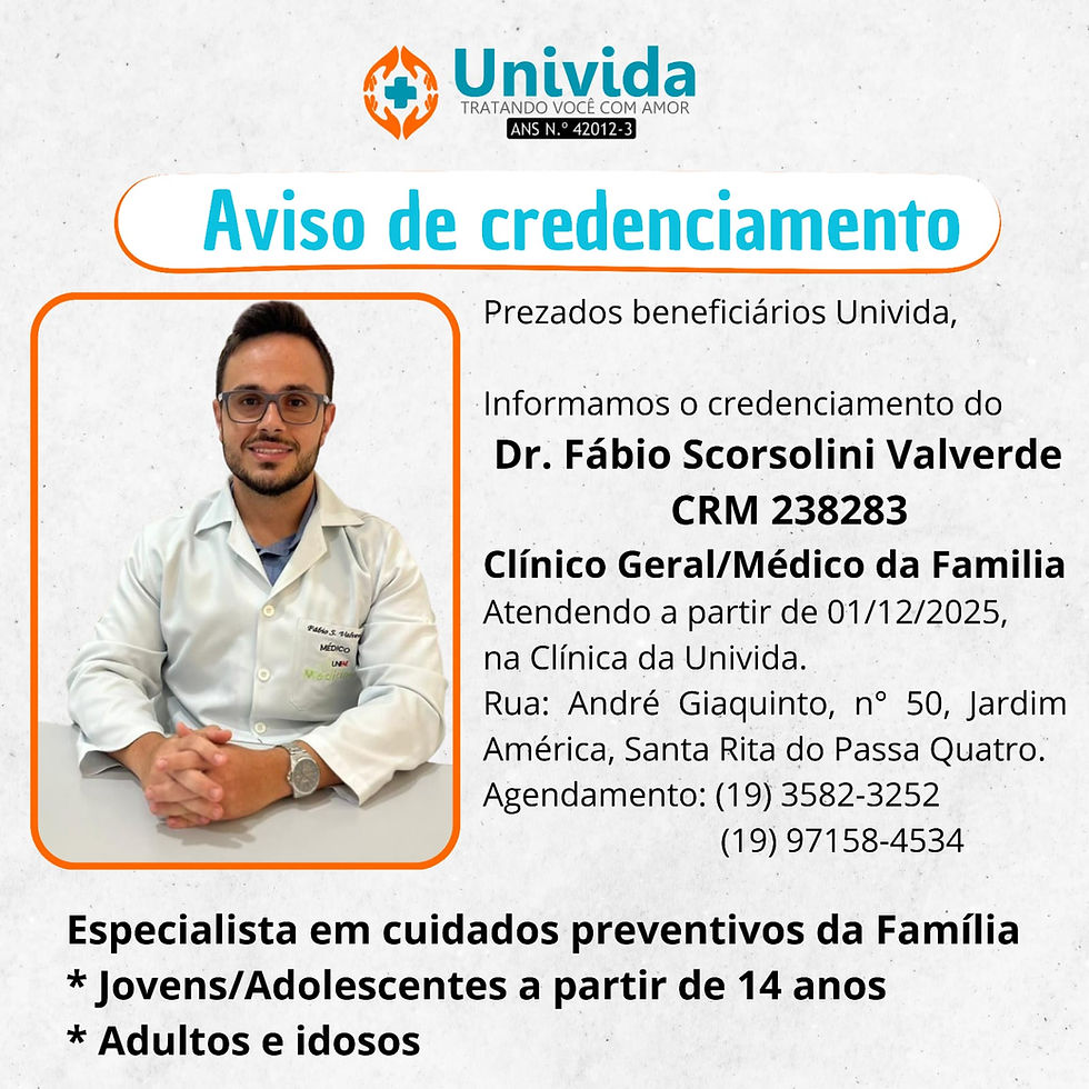 AVISO DE CREDENCIAMENTO