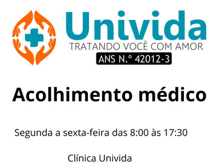 ACOLHIMENTO MÉDICO UNIVIDA 