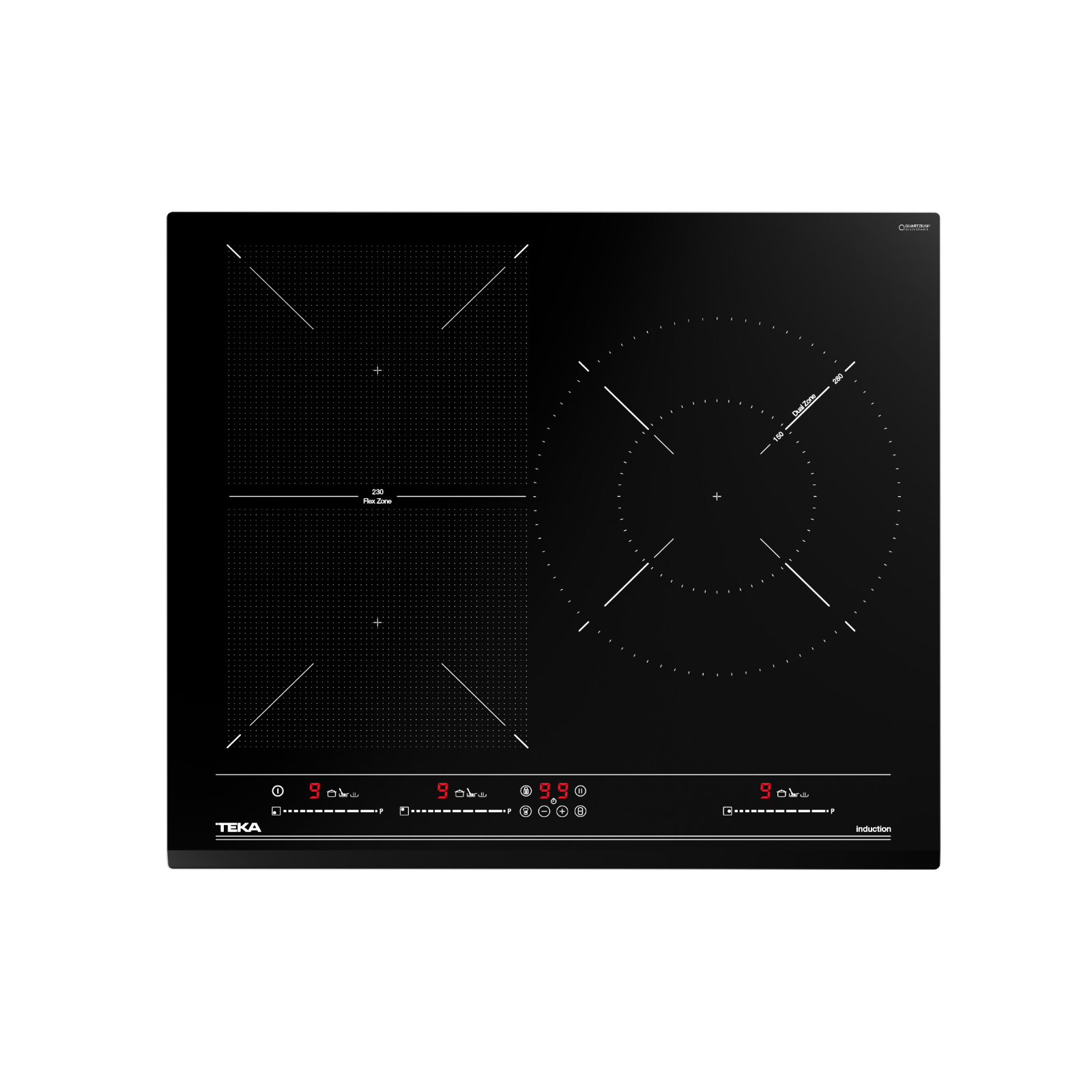 TEKA | 自由橋接 三口IH感應爐 |IZF 65320 MSP