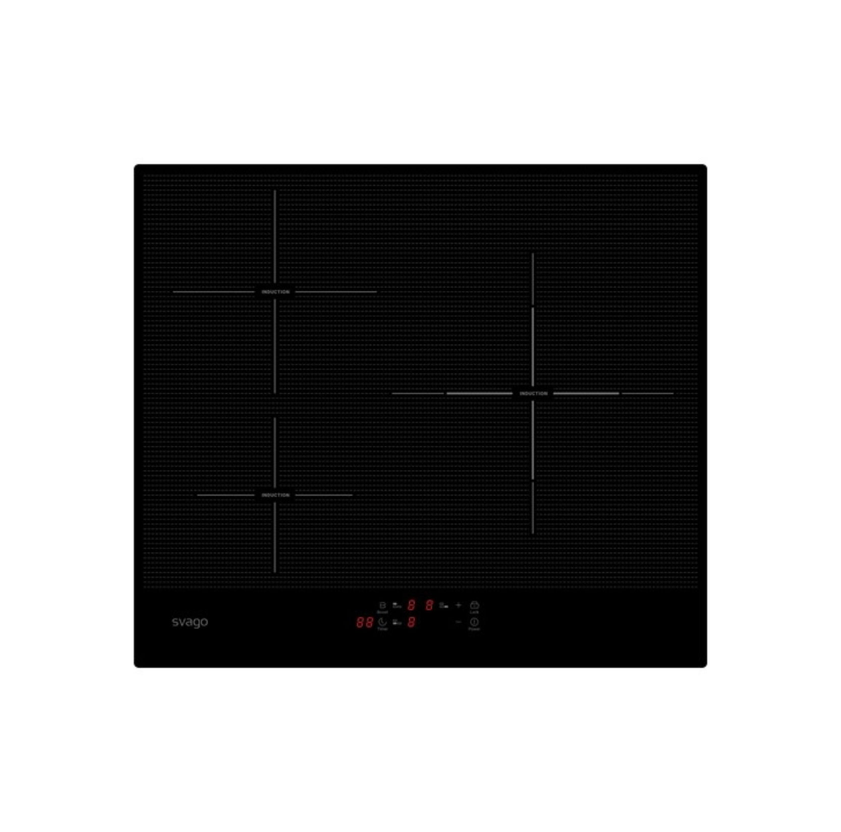 Svago | VEG2510 | 橫式三口IH感應爐