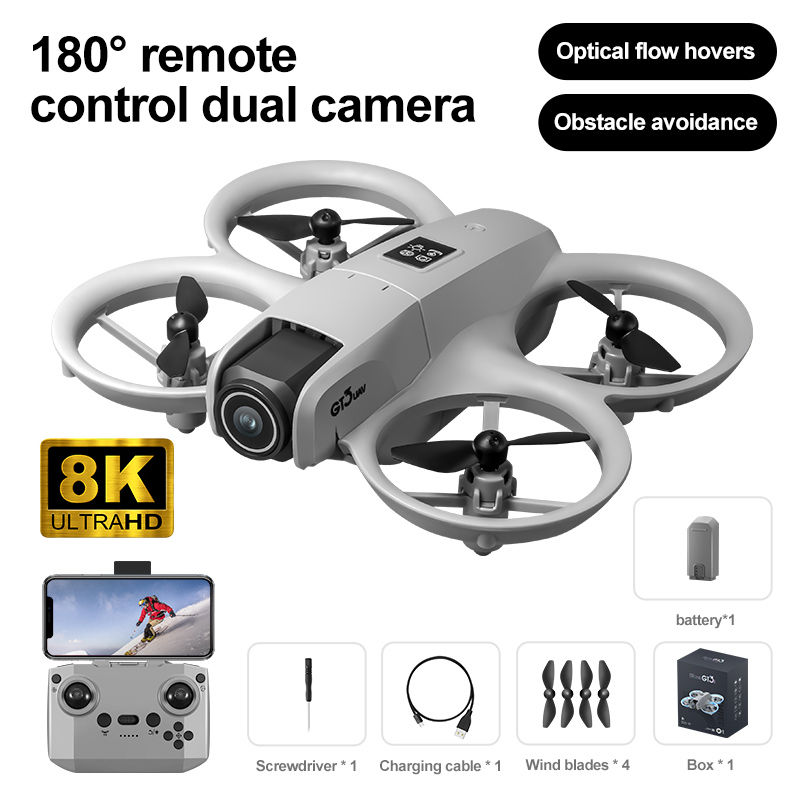 Thumbnail: 2025 GT3 RC Drone 8K 5G Professional HD Aerial Photography Obstacle Avoidance Re