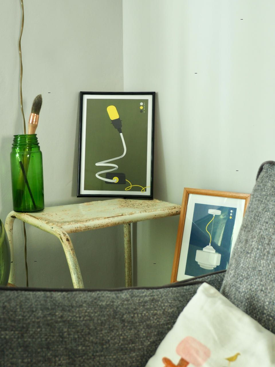 Miniature : Affiche Lampe FUZ - bronze